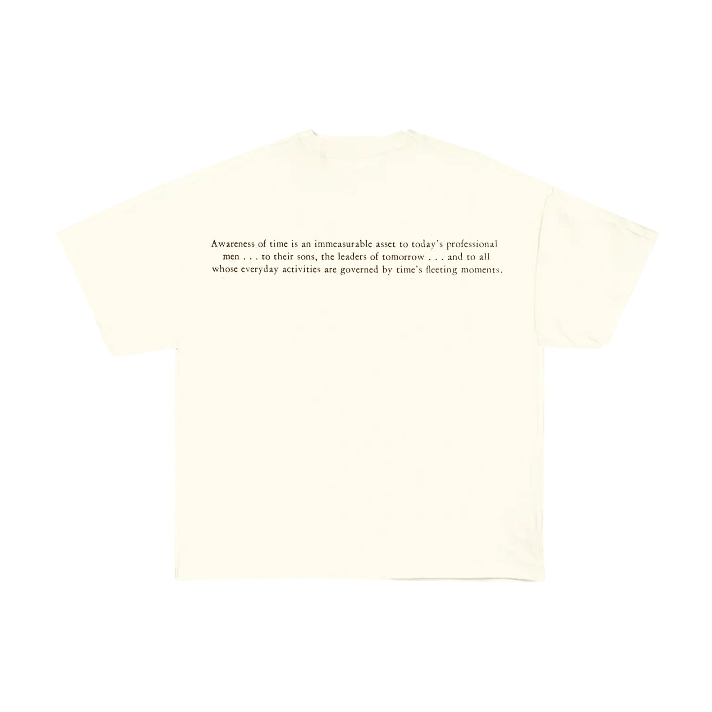 VALUE OF TIME TEE